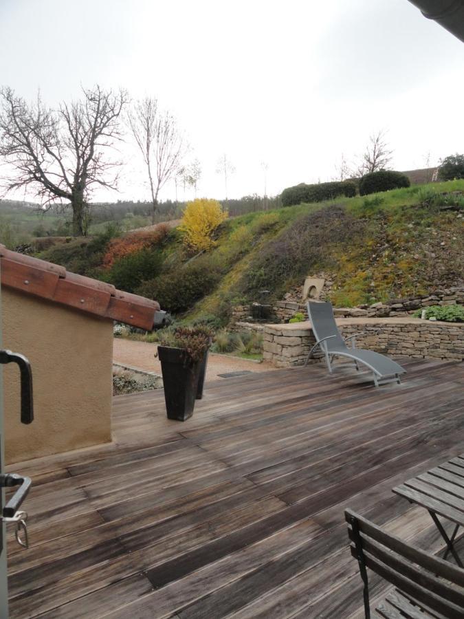 Les Chambres De Blanot Blanot  Exterior foto