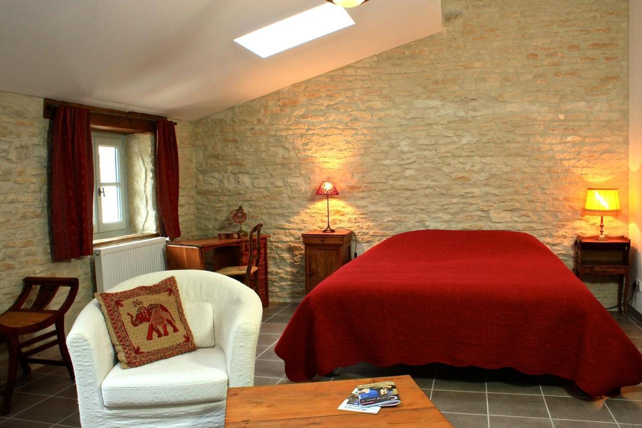 Les Chambres De Blanot Blanot  Exterior foto
